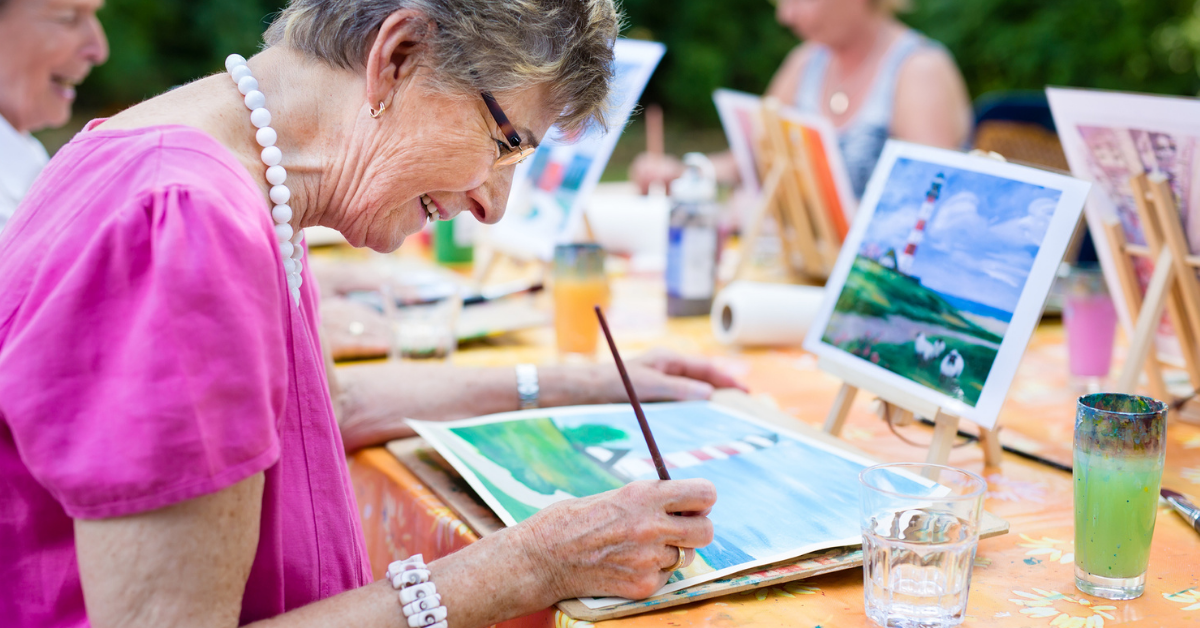 Getting Crafty The Benefits of Art Therapy for Seniors